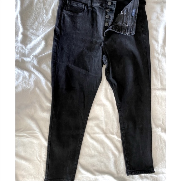 GAP Denim - GAP Black Sky High Universal Legging Jeans SZ 14/32
